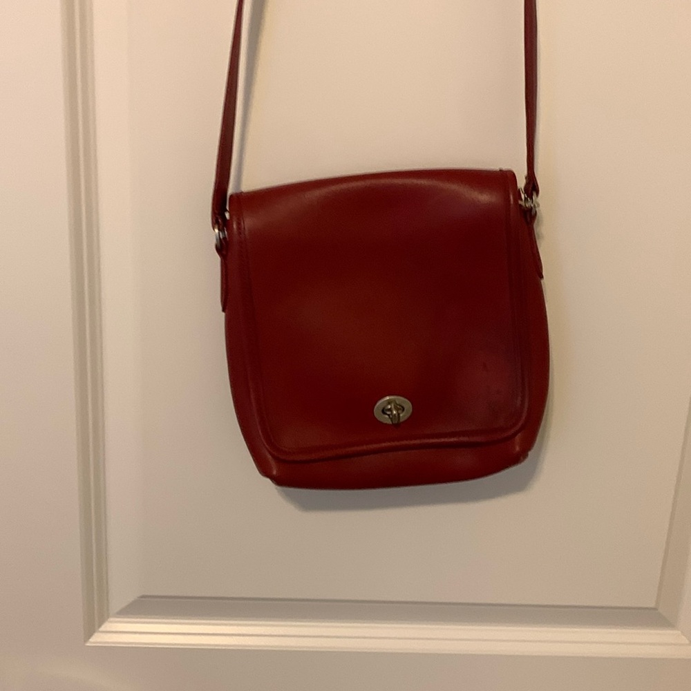 Vintage coach crossbody purse